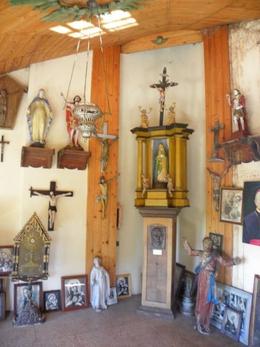 Sukauptos bažnyčios relikvijos naujosios klebonijos muziejuje