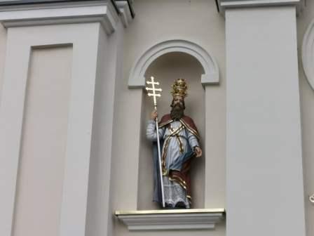 Skulptūra „Popiežius Pijus V“